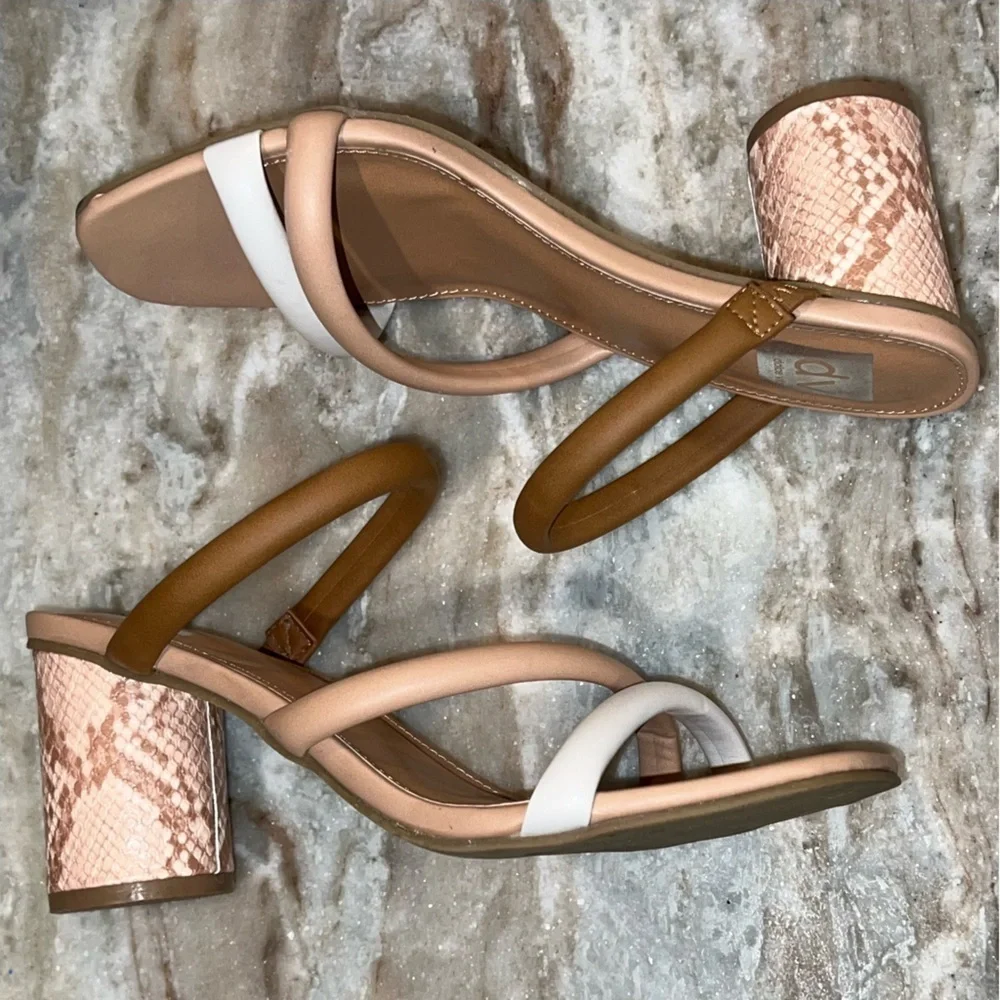 Women’s DOLCE VITA Myla heeled sandal- size 7.5 - Picture 5 of 10